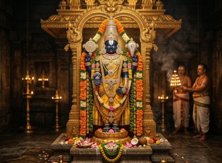 શ્રી વેંકટેશ્વર સ્તોત્રમ્ ભગવાન તિરુપતિ બાલાજી એટલે કે શ્રી વેંકટેશ્વર સ્વામીની સ્તુતિમાં રચાયેલ પવિત્ર સ્તોત્ર છે. આ સ્તોત્રનો ભક્તિપૂર્વક પાઠ કરવાથી ભગવાન વેંકટેશ્વરની કૃપા પ્રાપ્ત થાય છે અને ભક્તના દુઃખ અને વિઘ્નો દૂર થાય છે.